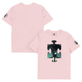 T-Shirt Puzzle Couleur Rose 4