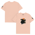T-Shirt Sunset Drive Couleur Pêche 3